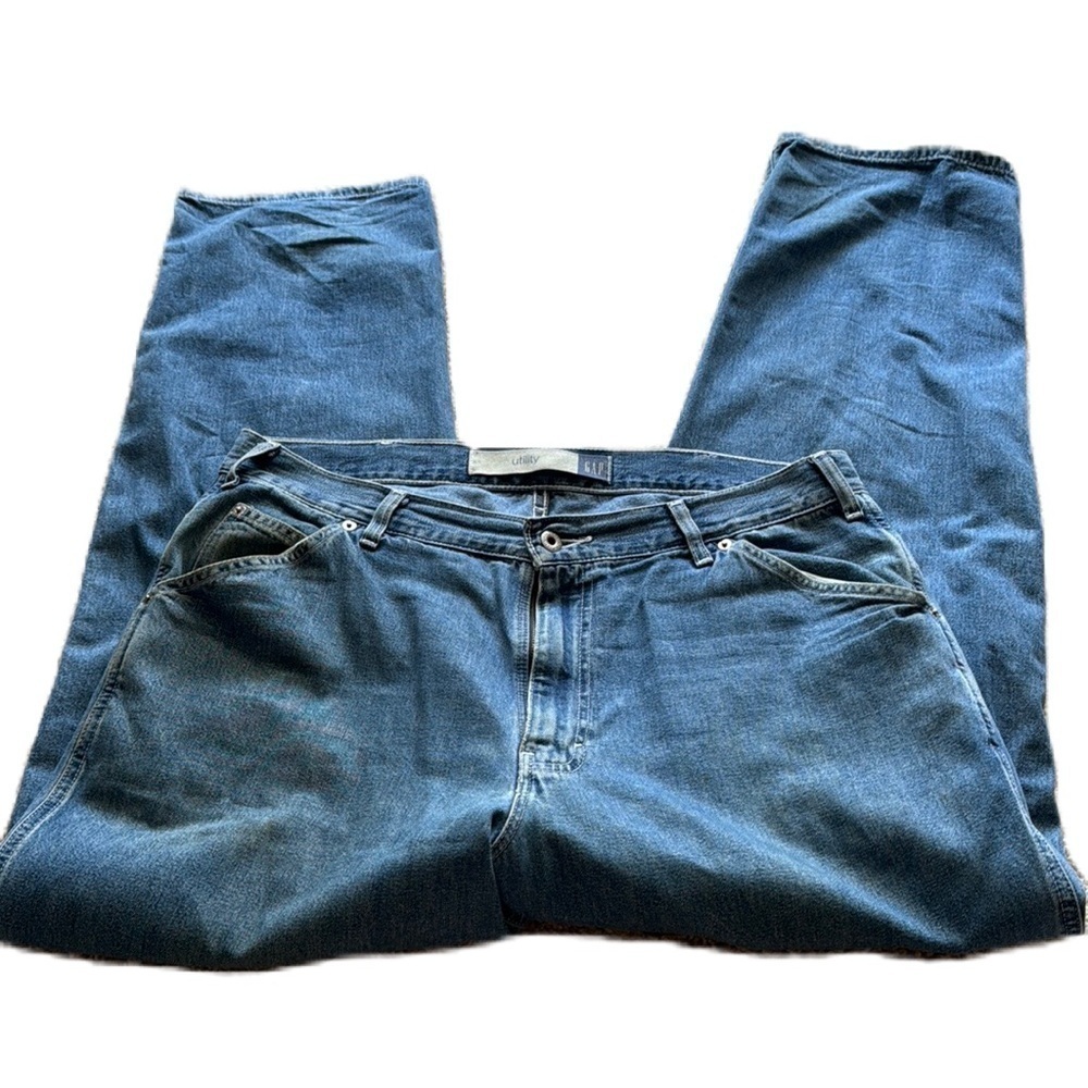 GAP utility vintage jeans. No tag looks to be 32x32.
